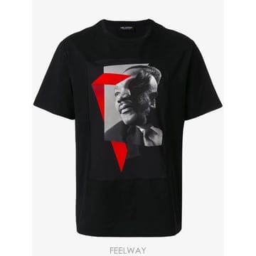 Neil Barrett 26 FW �ҹٷ� Martin Luther King Jr   Lincoln �׷��� ����Ʈ Ƽ���� PBJT2826 FW �ҹٷ� Martin Luther King Jr   Lincoln �׷��� ��