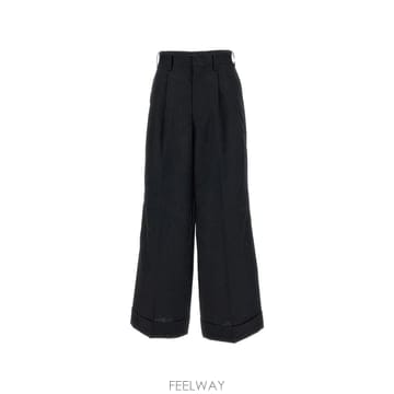 26 FW 준야 와타나베 핀스트라이프 패턴 플리츠 팬츠 JRP026051 TP459011757