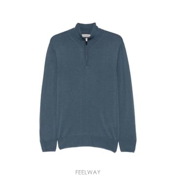 26 FW Canali quarter zip wool sweater C0015MK01149 TP4596111