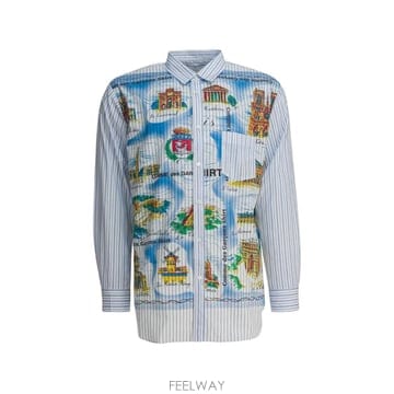 Comme des Garcons 26 FW �ĵ������� �ĸ� ����Ʈ ��Ʈ������ ���� FPB015W251STRIPEMIX TP45914011126 FW �ĵ������� �ĸ� ����Ʈ ��Ʈ������ ���� FPB015W25