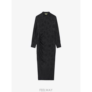 | Other Brand | 26 FW Shanghai Tang Qipao floral jacquard midi dress B2WRD3526 FW Shanghai Tang Qipao floral jacquard midi dress B