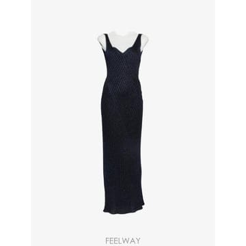 Missoni 26 FW �̽�� ribbed knit metallic effect maxi dress DS26WG0ZBK026 FW �̽�� ribbed knit metallic effect maxi dress DS