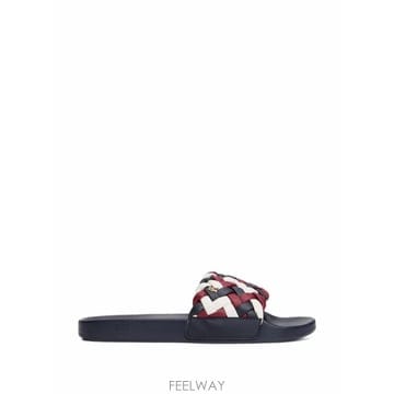 TOMMY HILFIGER 26 FW Ÿ�����ǰ� braided slides FW0FW09039 TP45966731826 FW Ÿ�����ǰ� braided slides FW0FW09039 TP459667318