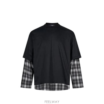 Comme des Garcons 26 FW �ĵ������� �ȹ� ���̾�� ������ üũ ���� Ƽ���� HRT0061 TP45969046126 FW �ĵ������� �ȹ� ���̾�� ������ üũ ���� Ƽ����