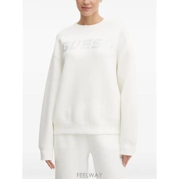 | Other Brand | 26 FW GUESS USA rhinestone logo sweatshirt V4BQ15K7UW2 TP45926 FW GUESS USA rhinestone logo sweatshirt V4BQ15K7UW2