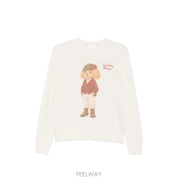 | Other Brand | 26 FW MC2 Saint Barth graphic intarsia sweater QUE0030 TP45926 FW MC2 Saint Barth graphic intarsia sweater QUE0030