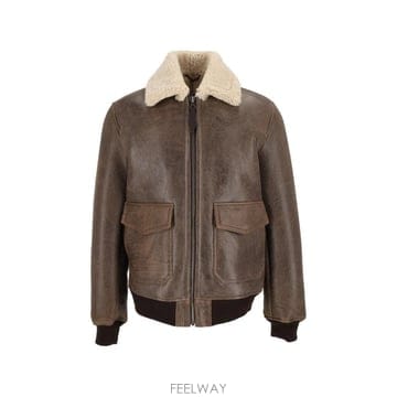 | Other Brand | 26 FW Schott shearling collar leather jacket 26126LCSHEEPPIL26 FW Schott shearling collar leather jacket 26126LCSH