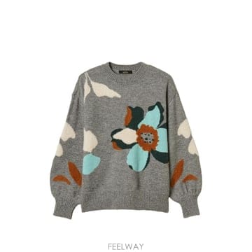 | Other Brand | 26 FW TWINSET jumper with inlaid flower 262AT3021 TP4596894426 FW TWINSET jumper with inlaid flower 262AT3021 TP45
