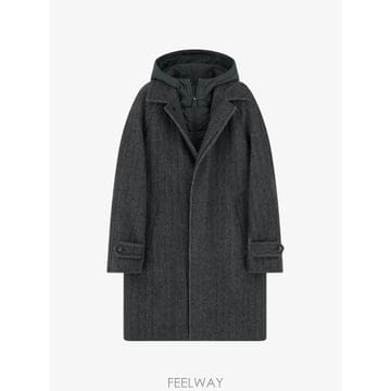 | Other Brand | 26 FW Boggi Milano single breasted coat in wool blend BO26A026 FW Boggi Milano single breasted coat in wool blend 
