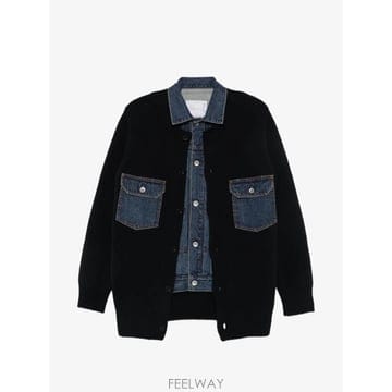 Sacai 26 FW ��ī�� ���� �г� ��ư �� ��Ŷ 2608735 TP45939997226 FW ��ī�� ���� �г� ��ư �� ��Ŷ 2608735 TP45939997