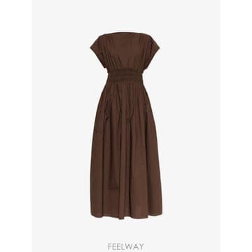 | Other Brand | 26 FW Matteau �Ÿ� ���̽�Ʈ ��ư �̵� �巹�� SHIRREDWAISTMIDIDRESS TP459626 FW Matteau �Ÿ� ���̽�Ʈ ��ư �̵� �巹�� SHIRREDWA