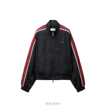 26 FW 베르사체 로고 자수 나일론 블루종 10254681A17589 TP459687797