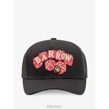BARROW 26 FW �ٷο� dice embroidered mesh panelled trucker cap F6BWUAB26 FW �ٷο� dice embroidered mesh panelled trucker ca
