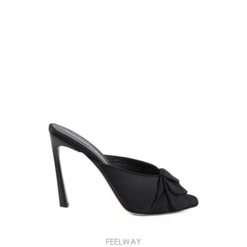 Ermanno Scervino 26 FW �������뼳��� knotted peep toe heeled sandals D498Z835RVW95726 FW �������뼳��� knotted peep toe heeled sandals D