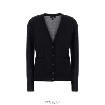 Armani 26 FW ���������Ƹ����� fine knit cashmere cardigan 8NAEA1AMB1Z TP45926 FW ���������Ƹ����� fine knit cashmere cardigan 8NA
