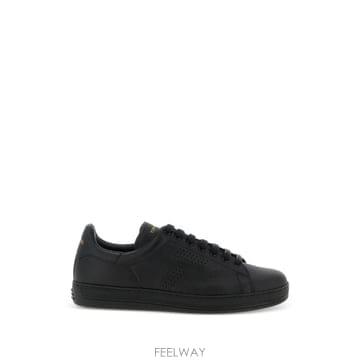 26 FW 톰포드 퍼포레이티드 로고 레더 스니커즈 J1507LCL045LNNP TP459608163