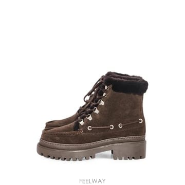 26 FW 이브살로몬 시어링 트리밍 스웨이드 앵클 부츠 27WAC601XXMECU TP459653585