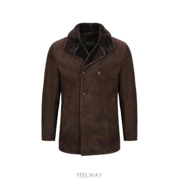 26 FW 아스페시 double breasted shearling jacket RUFFOSHSCAMBRISA