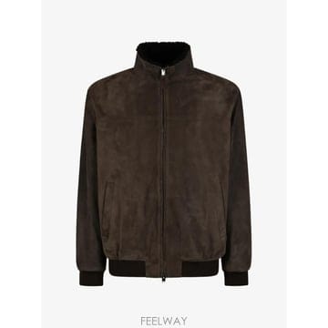 26 FW Canali 하이 넥 스웨이드 재킷 O70509LE00298 TP459341470