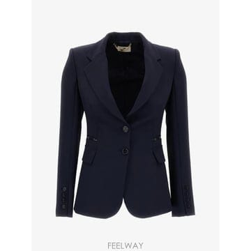 Elisabetta Franchi 26 FW Elisabetta Franchi ü�� ������ �̱� �극��Ƽ�� ��Ŷ GI27466E2 TP459026 FW Elisabetta Franchi ü�� ������ �̱� �극��Ƽ�� 