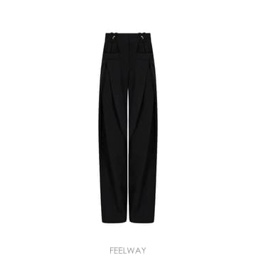 26 FW 라반 블랙 울 테일러드 와이드 팬츠 26HCPA109LA0370 TP459708847