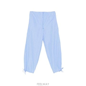 26 FW 토템 스트라이프 드로스트링 웨이스트 팬츠 263WRB0436FB0686 TP459708814