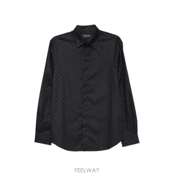 26 FW 아르마니 자카드 로고 셔츠 EM006704AF18123 TP459647944
