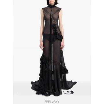Ann Demeulemeester 26 FW �ص���̽��� ���̽� Ʈ���� ���� �ƽ� �巹�� B0014502FA239 TP45964672326 FW �ص���̽��� ���̽� Ʈ���� ���� �ƽ� �巹�� B001