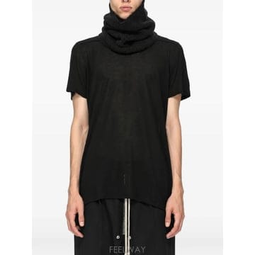 Rick Owens 26 FW �������� Tower Tube ribbed knit scarf RU02F4484KWP TP4594426 FW �������� Tower Tube ribbed knit scarf RU02F4484K