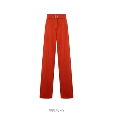 MOORER 26 FW ������ Lorian Wrl belted wide leg trousers LORIANWRL TP4526 FW ������ Lorian Wrl belted wide leg trousers LORIA