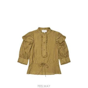 | Other Brand | 26 FW MUNTHE Vastu ruffled drawstring blouse 1014VASTU TP45926 FW MUNTHE Vastu ruffled drawstring blouse 1014VASTU