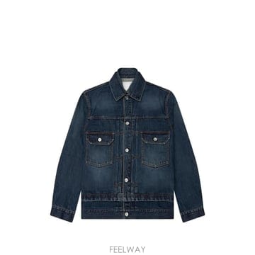 26 FW 사카이 contrast stitch denim jacket 2604045 TP459642019