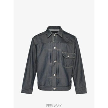 26 FW 꼼데가르송 옴므 플리츠 신치 백 데님 재킷 HRJ013051 TP459641907