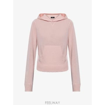 26 FW 디스퀘어드2 distressed effect hoodie S75HA1448D13228 TP4596
