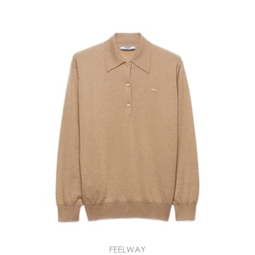 26 FW 프라다 cashmere polo sweater P24F2ESWAO17O0 TP459640991
