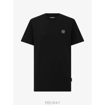 Philipp Plein 26 FW �ʸ��÷��� round neck T shirt neck logo FAFCMTK9207PJY002N26 FW �ʸ��÷��� round neck T shirt neck logo FAFCMTK9