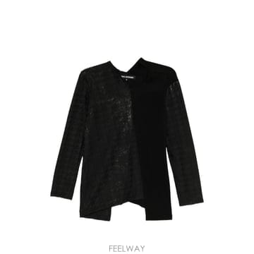 Junya Watanabe 26 FW �ؾ� ��Ÿ���� asymmetric panelled T shirt JRT006051 TP45963826 FW �ؾ� ��Ÿ���� asymmetric panelled T shirt JRT006