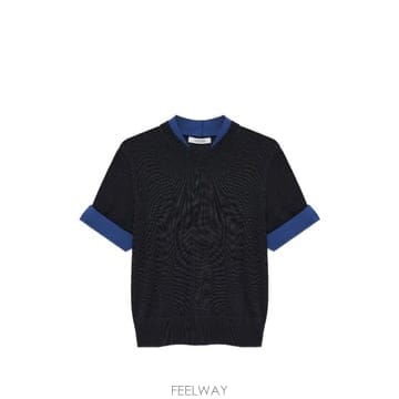 | Other Brand | 26 FW Dorothee Schumacher Chic short sleeve fine knit T shir26 FW Dorothee Schumacher Chic short sleeve fine knit 
