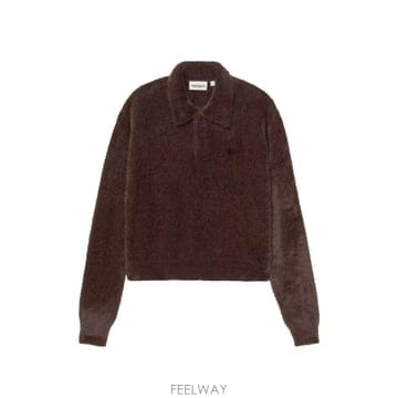 26 FW 칼하트 메인 폴로 칼라 스웨터 I037038 TP459604095