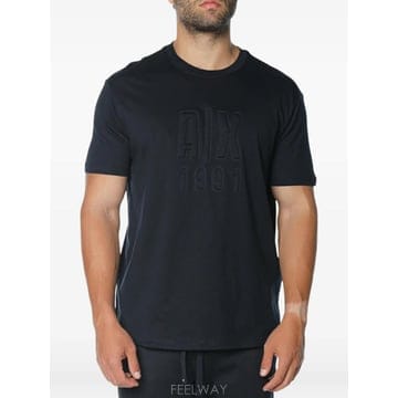 Armani 26 FW Armani Exchange embossed logo T shirt XM003042AF1035 T26 FW Armani Exchange embossed logo T shirt XM003042AF