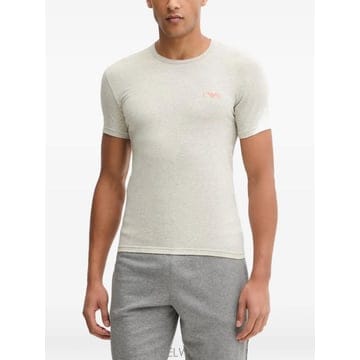Armani 26 FW �Ƹ����� two pack of jersey t shirts with bold monogram lo26 FW �Ƹ����� two pack of jersey t shirts with bold m