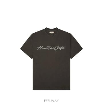 | Other Brand | 26 FW Honor The Gift logo print cotton T shirt HTG260312039V26 FW Honor The Gift logo print cotton T shirt HTG2603