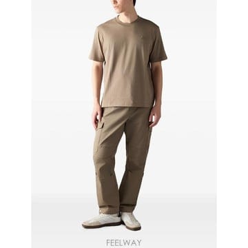 Moose Knuckles 26 FW ������Ŭ logo plaque T shirt M36MT741 TP45963271526 FW ������Ŭ logo plaque T shirt M36MT741 TP45963271