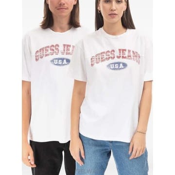 | Other Brand | 26 FW GUESS USA logo print seam detail T shirt M2BI06KBB50 T26 FW GUESS USA logo print seam detail T shirt M2BI06K