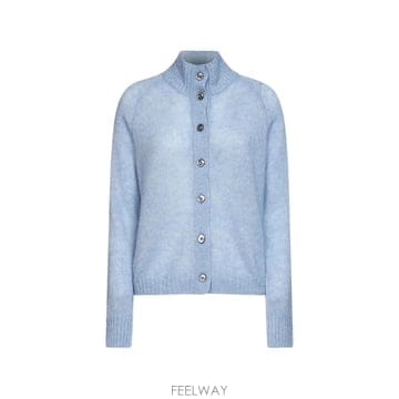 | Other Brand | 26 FW Blanca Vita ribbed high collar cardigan 232223642050326 FW Blanca Vita ribbed high collar cardigan 23222364