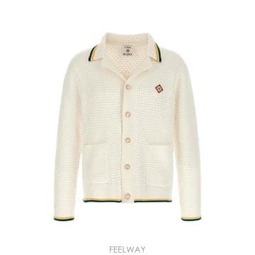 26 FW 카사블랑카 Pyramid of Oranges cardigan MAW26KW148301 TP4593