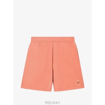 Armani 26 FW Armani Exchange logo embroidered elasticated waist sho26 FW Armani Exchange logo embroidered elasticated wai