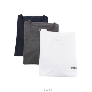 26 FW 보스 로고 자수 티셔츠 3팩 세트 50475284961 TP459629488