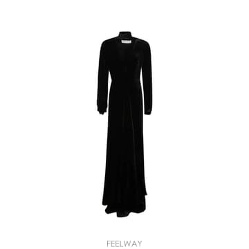 | Other Brand | 26 FW Raquel Diniz maxi velvet V neck dress 5M03046NUV00039926 FW Raquel Diniz maxi velvet V neck dress 5M03046NUV