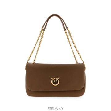 26 FW PINKO 러브 버드 레더 숄더 백 107022A3CX TP459626221